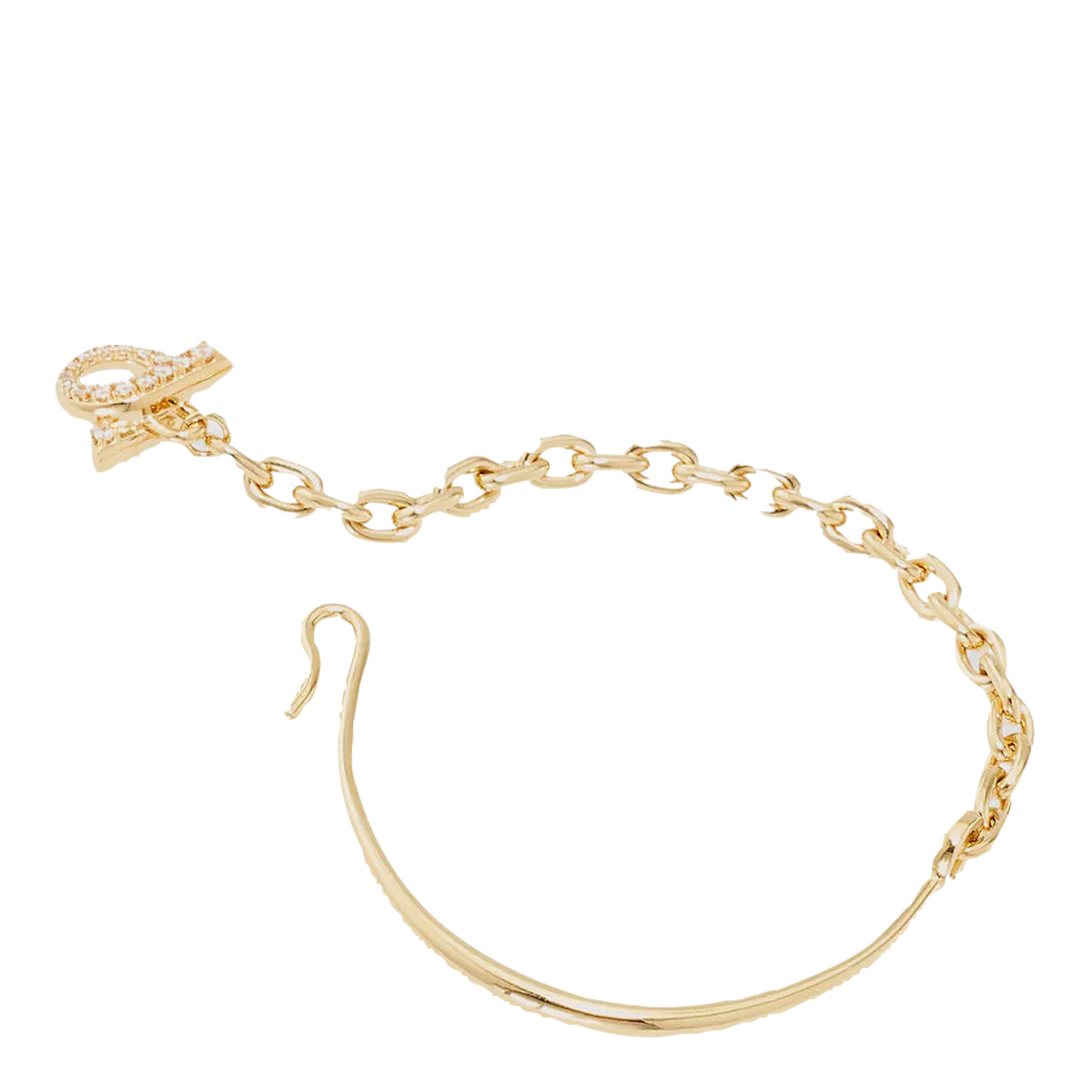 [Salvatore Ferragamo] Bracelet FW26 795111760998ORO/CRYSTAL
