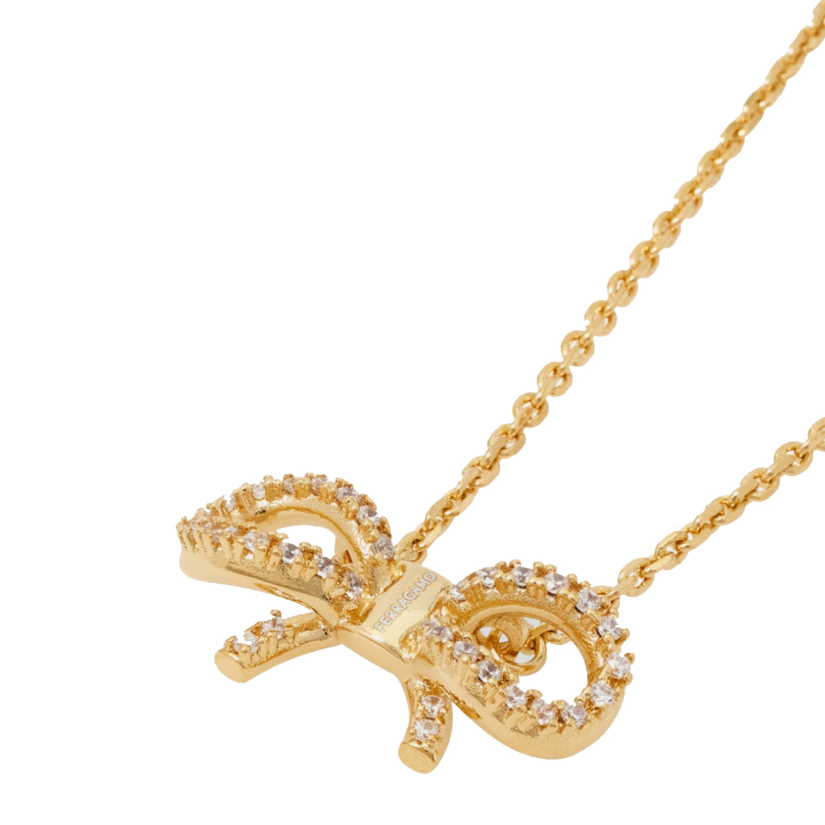 [Salvatore Ferragamo] Bracelet FW26 795068760982ORO/CRYSTAL