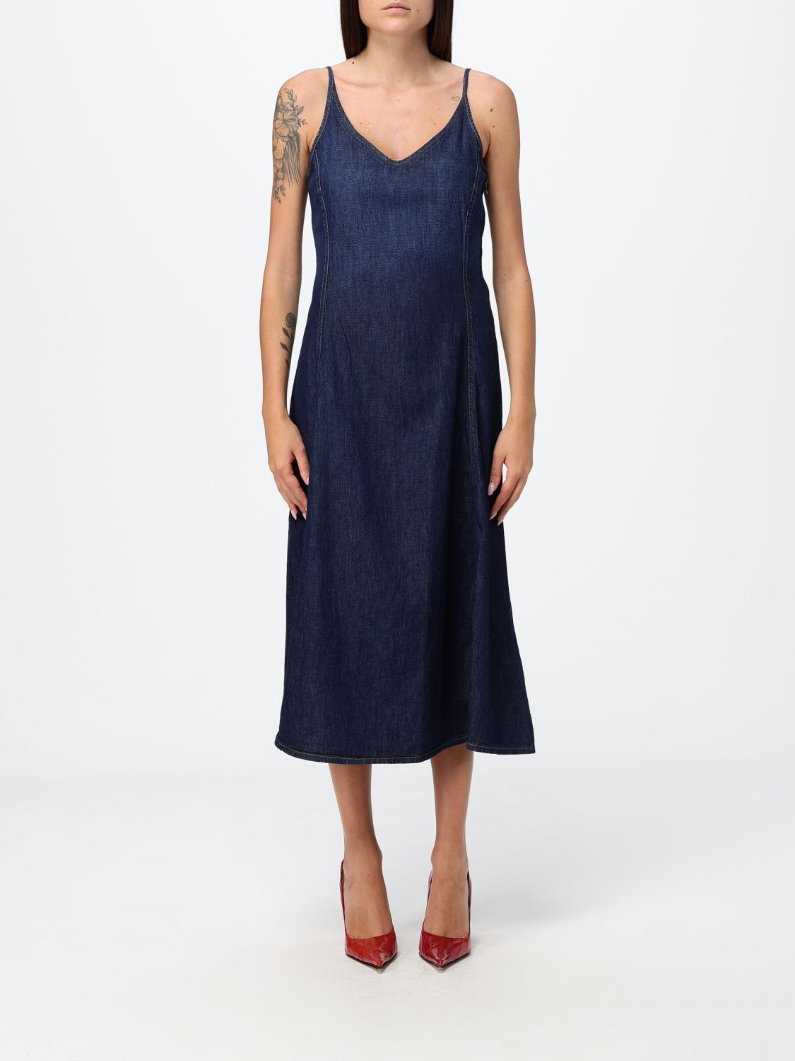 [Diesel] Sleeveless dress SS26 A214530DBDB 01