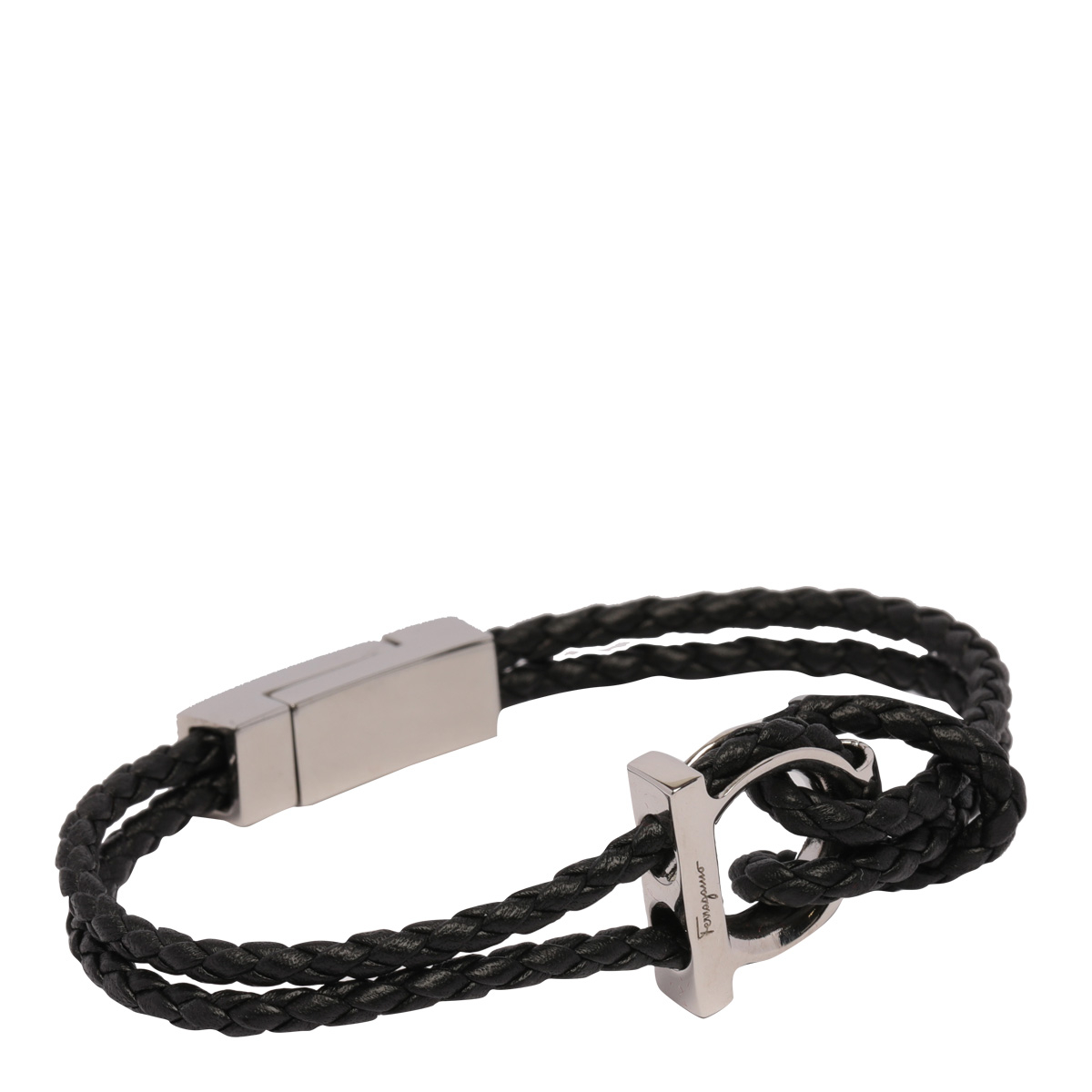 [Salvatore Ferragamo] Bracelet FW26 712422770141BLACK
