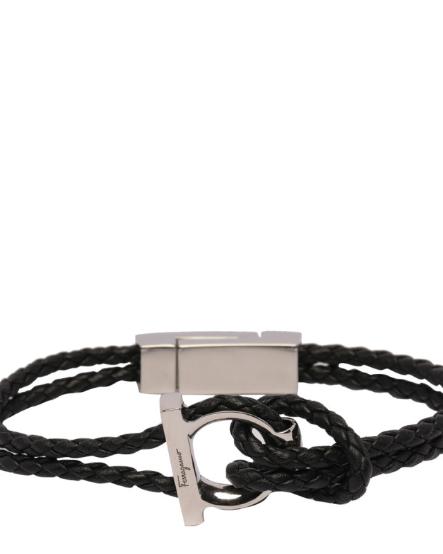 [Salvatore Ferragamo] Bracelet FW26 712422770141BLACK