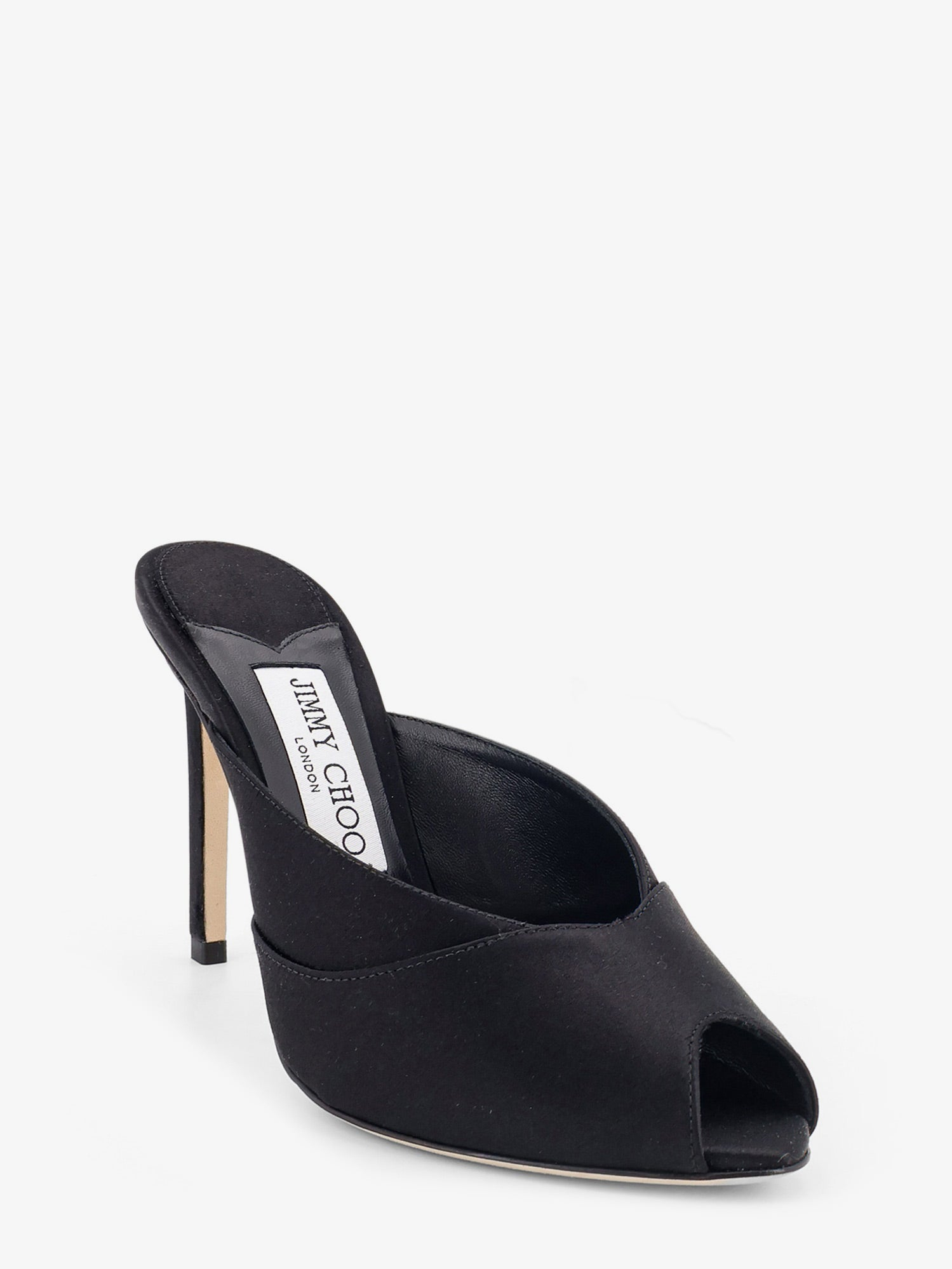 [Jimmy Choo] Sandals FW26 BRIGITTEMULE100SATBLACK