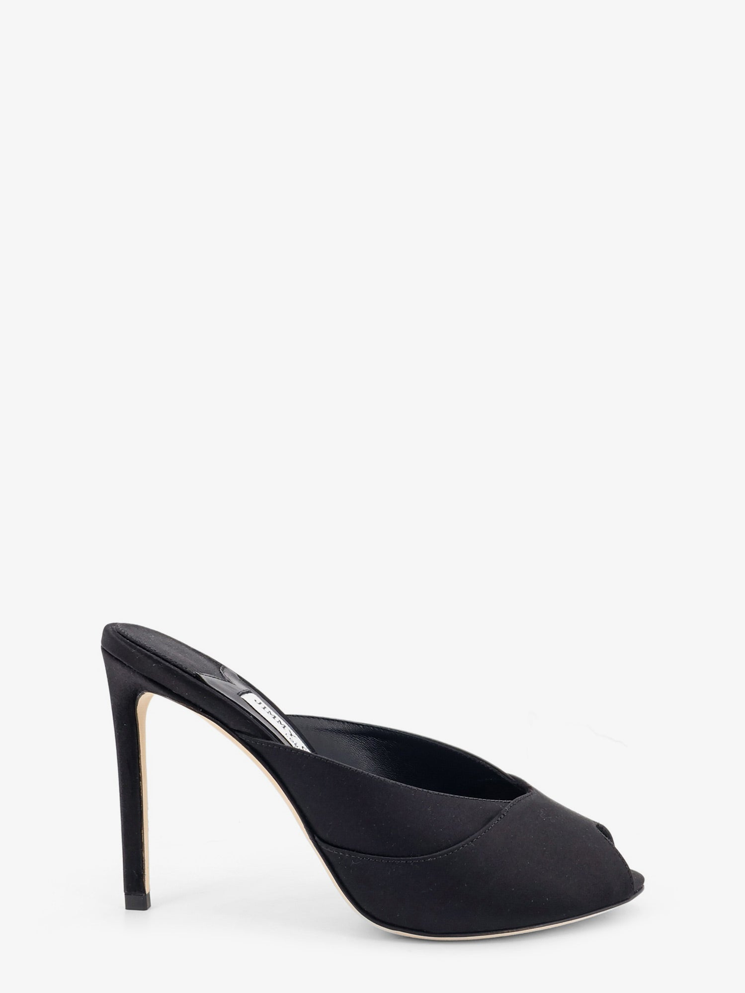 [Jimmy Choo] Sandals FW26 BRIGITTEMULE100SATBLACK