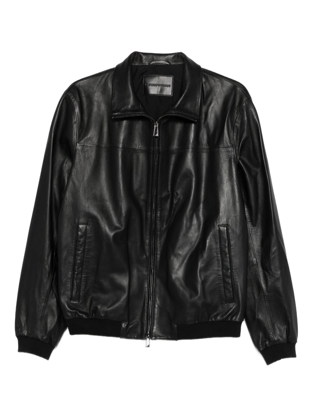 [Emporio Armani] Leather Jacket FW26 EM005323AF24371UC001