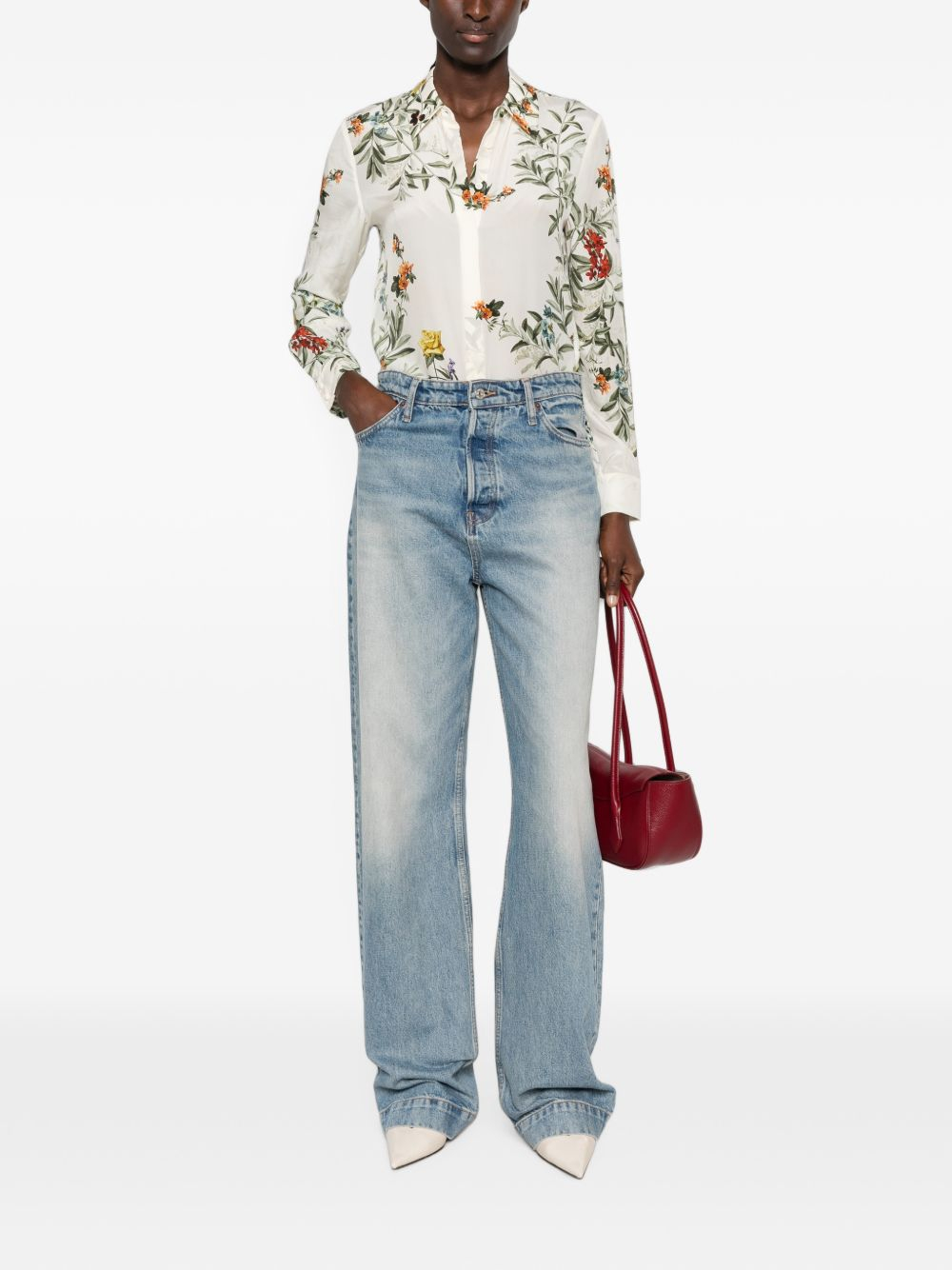 [Alice + Olivia] Shirts Long Sleeve FW26 CC606P49055E256