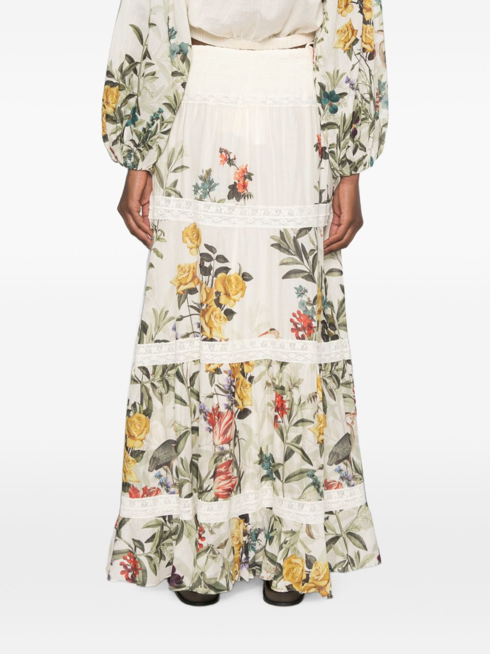 [Alice + Olivia] Long skirt FW26 CC606P71306E256