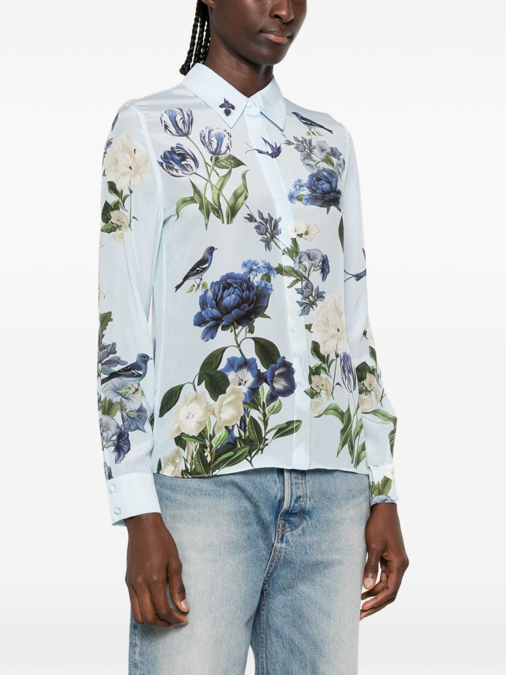 [Alice + Olivia] Shirts Long Sleeve FW26 CC606P23019I101