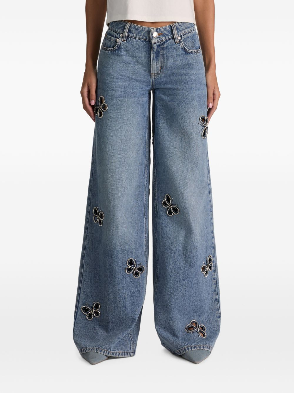 [Alice + Olivia] Jeans FW26 CD606E38138R421
