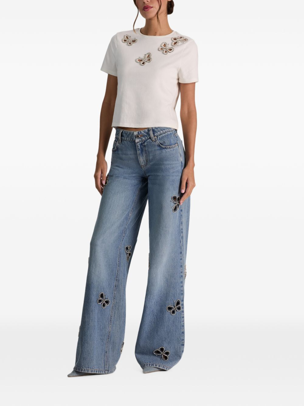 [Alice + Olivia] Jeans FW26 CD606E38138R421