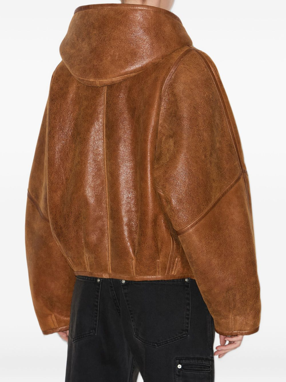 [Isabel Marant] Leather Jacket FW26 MA0296FA-C3A03I50CO