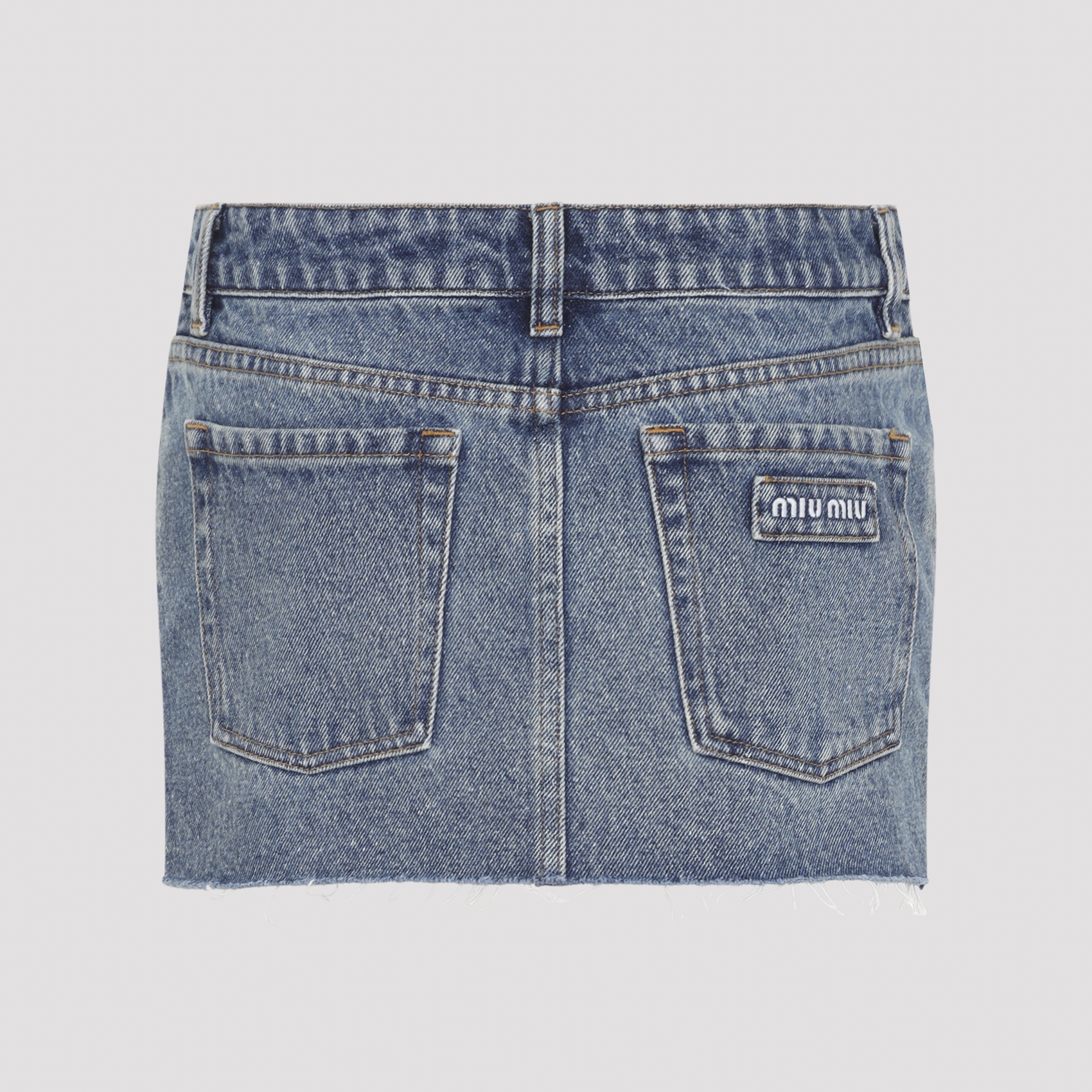 [Miu Miu] Mini skirt FW26 GWD360SOOO.192U