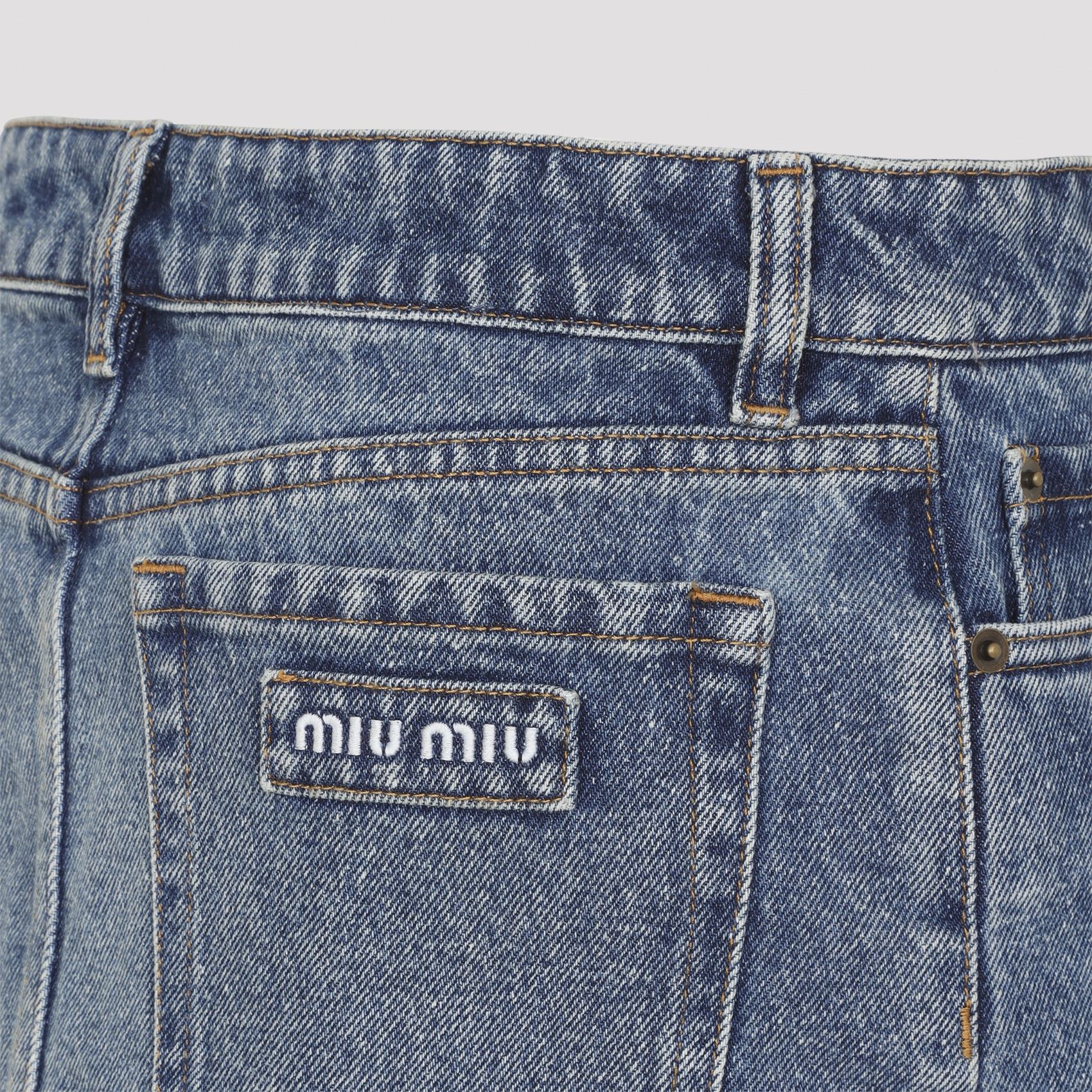 [Miu Miu] Mini skirt FW26 GWD360SOOO.192U