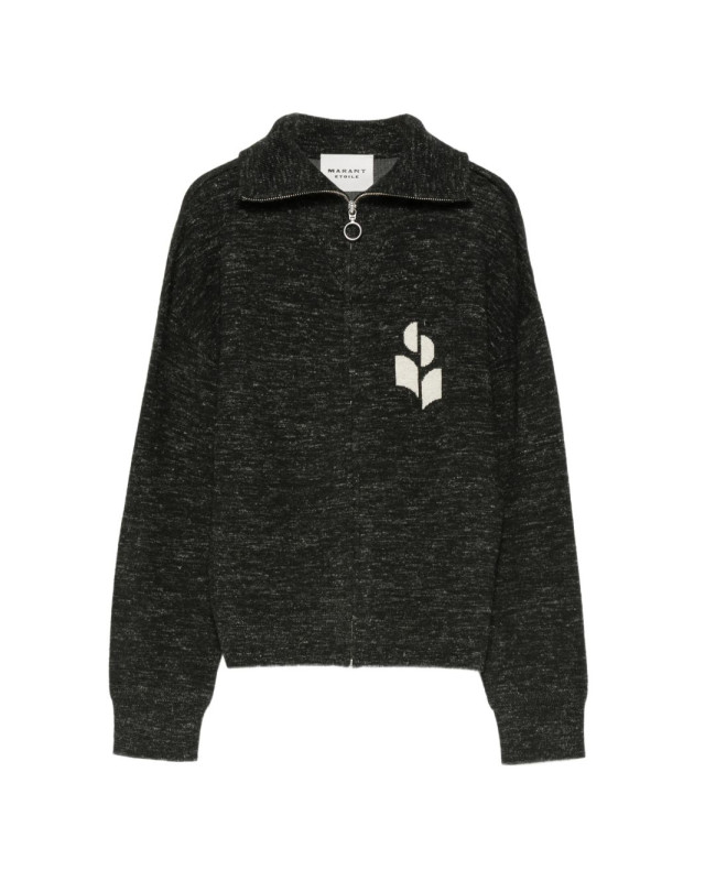 [Marant Etoile] Cardigan FW26 CA0189FA-D3L05E01BK
