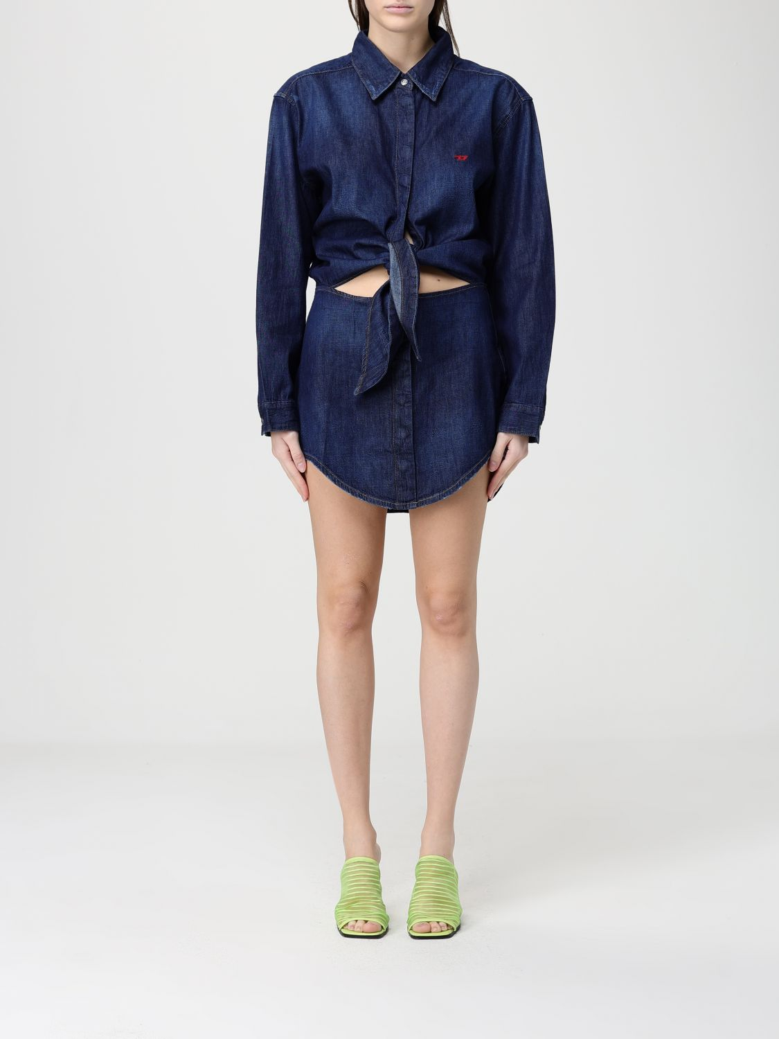 [Diesel] Long sleeve dress SS26 A214570DBDB 01