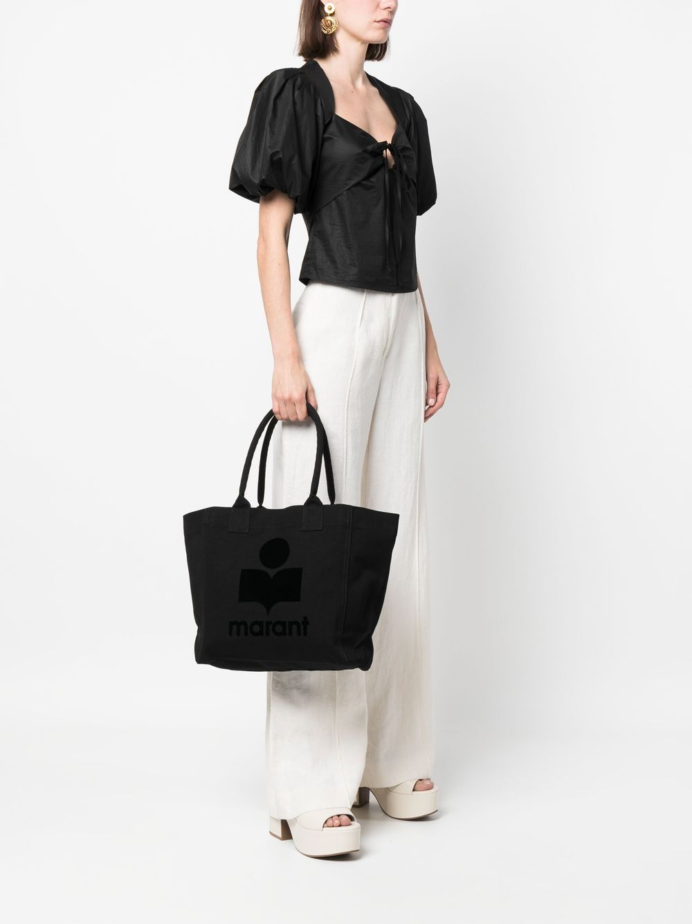[Isabel Marant] Tote bag FW26 PM0002FA-A1X18M01BK
