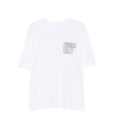 [Off White] T-shirts Short Sleeve FW26 OMAA120F26JER00Y10