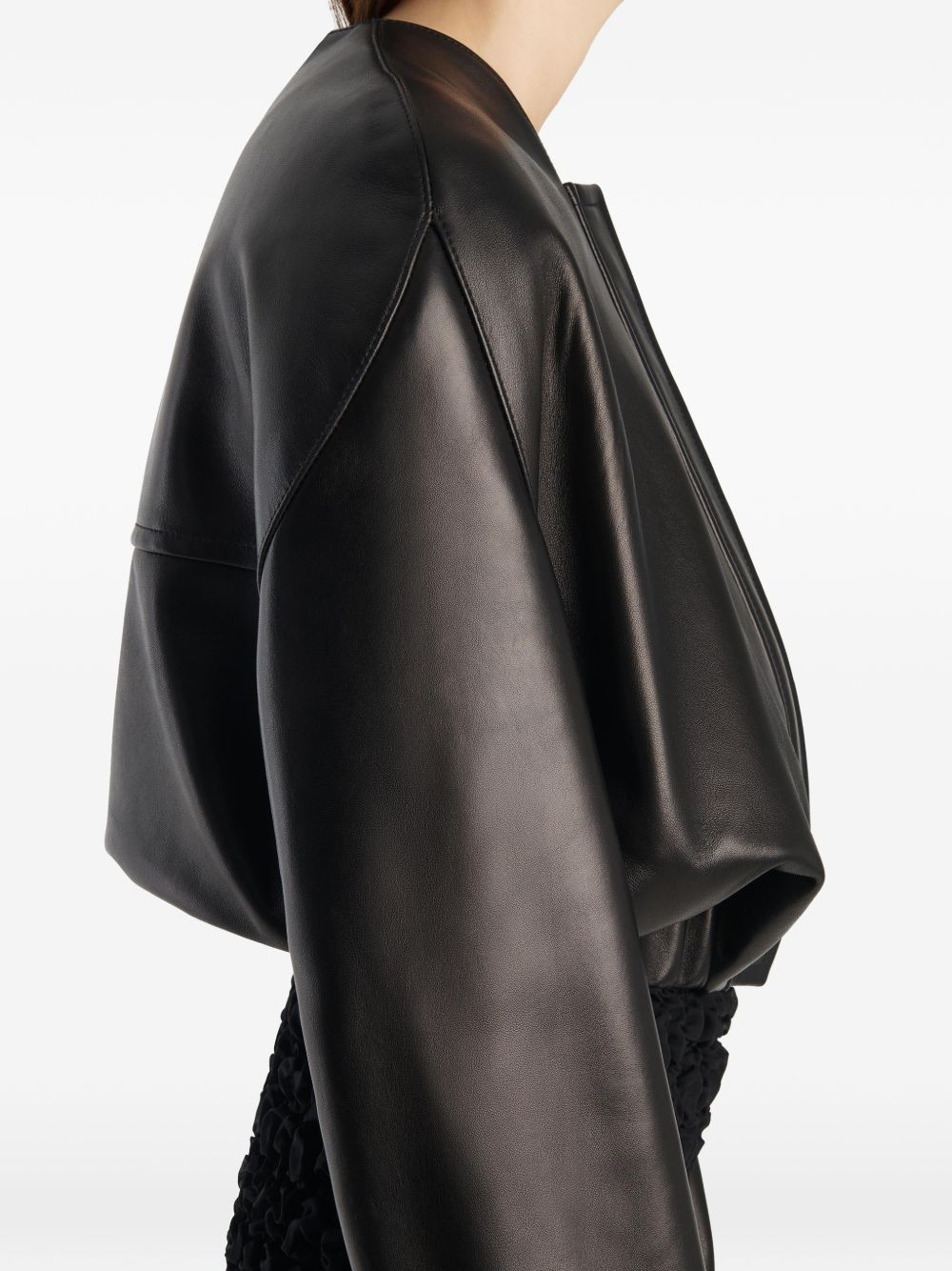 [KHAITE] Leather Jacket FW26 62411012200