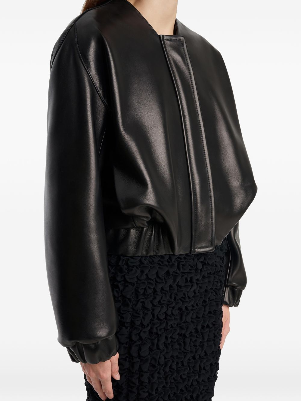 [KHAITE] Leather Jacket FW26 62411012200