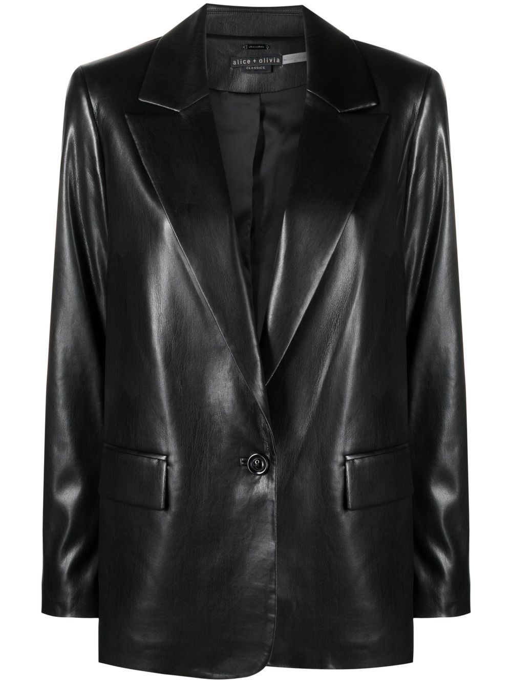 [Alice + Olivia] Leather Jacket FW26 CL000J16213RA001