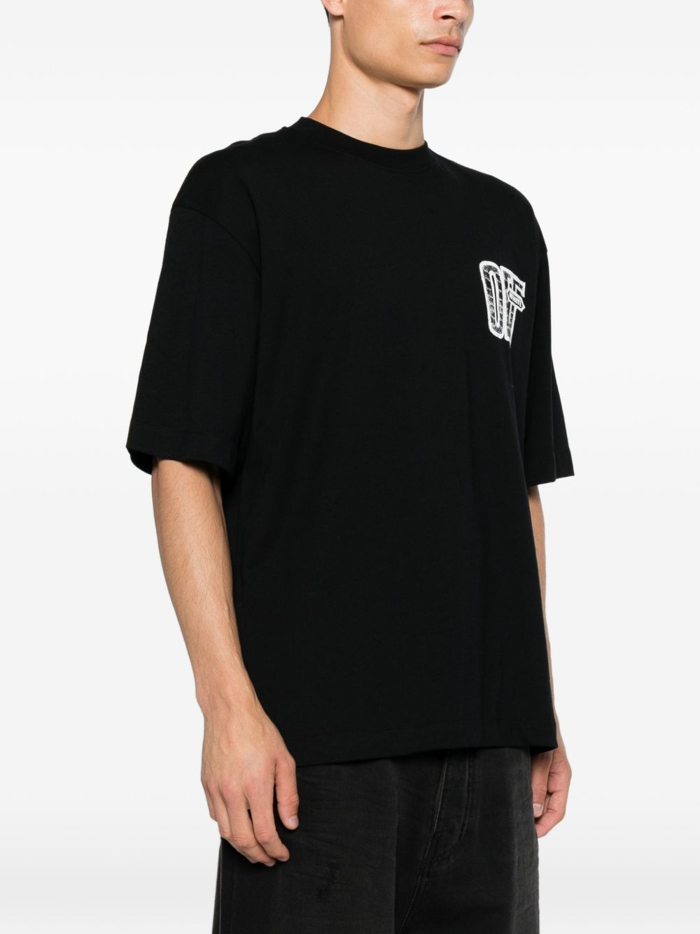 [Off White] T-shirts Short Sleeve FW26 OMAA120F26JER00Y00