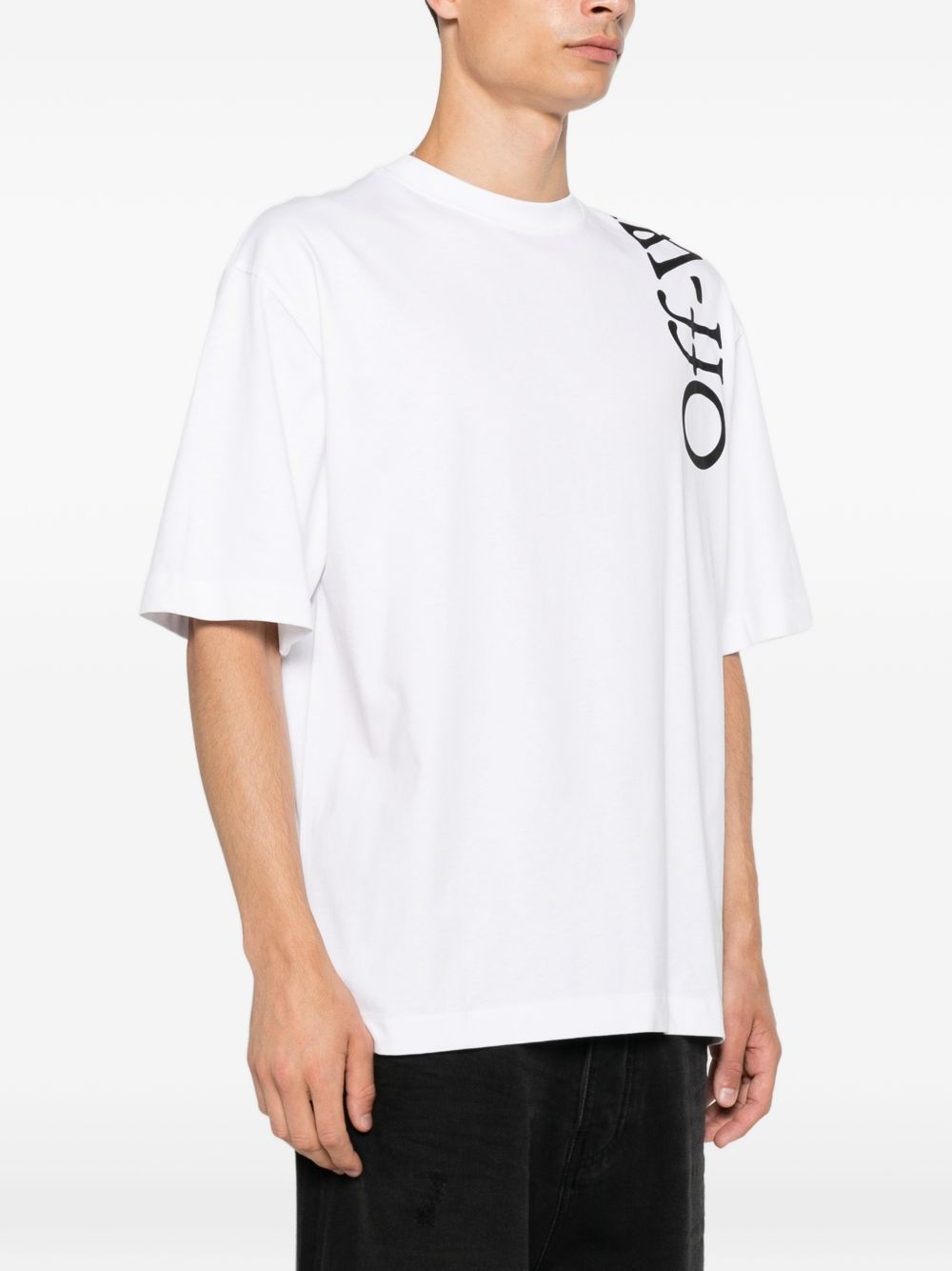 [Off White] T-shirts Short Sleeve FW26 OMAA120F26JER01010