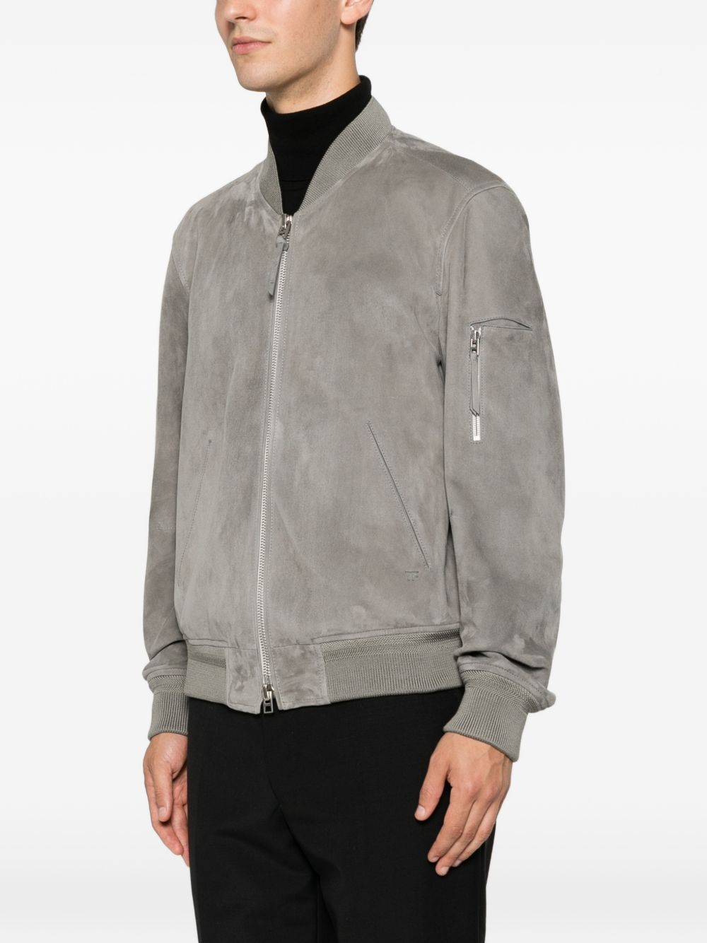 [Tom Ford] Leather Jacket FW26 LBS087LMS038TCR