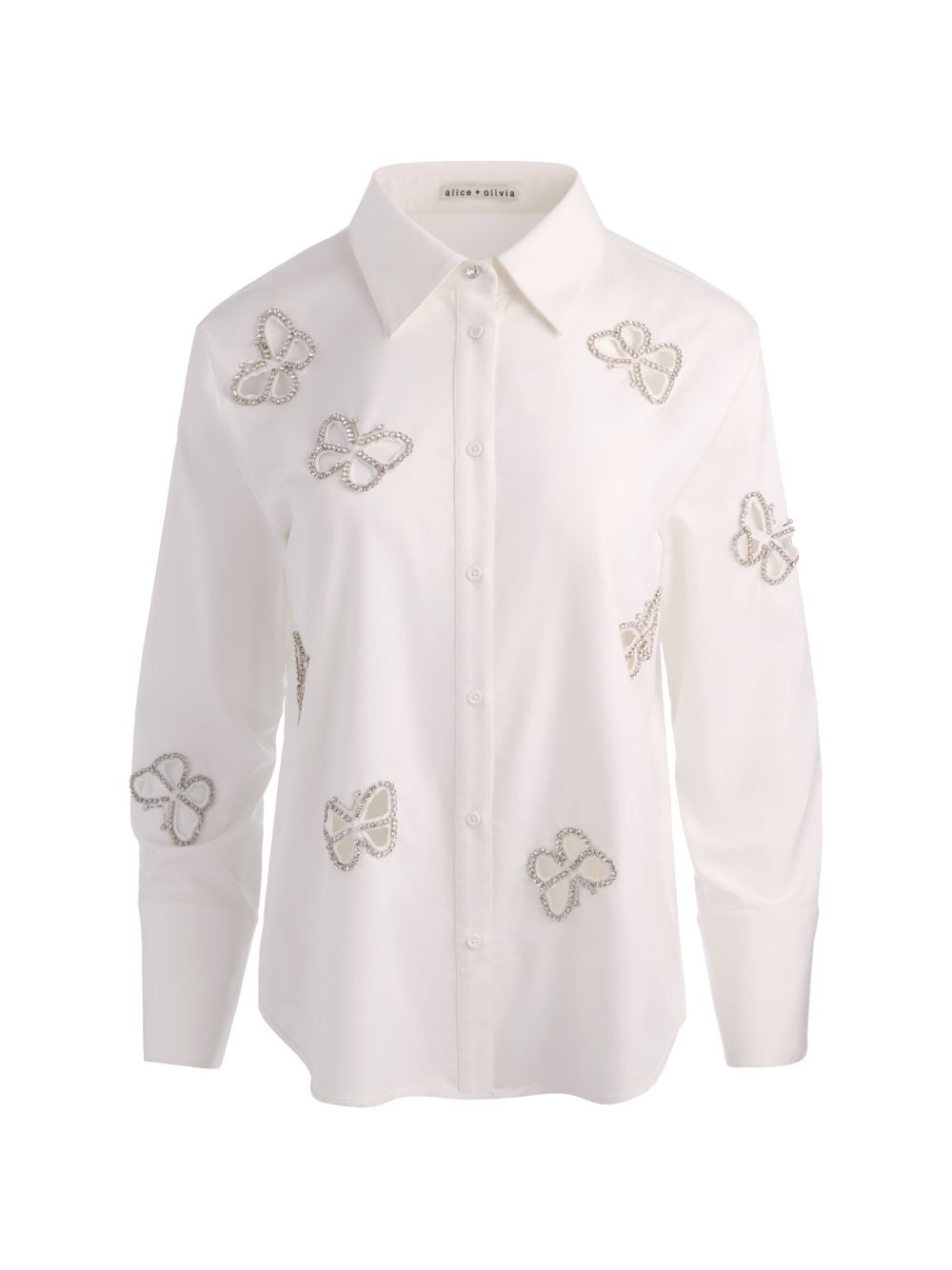 [Alice + Olivia] Shirts Long Sleeve FW26 CC606E15031T267