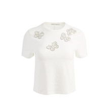 [Alice + Olivia] T-shirts Short Sleeve FW26 CC606E11032T267