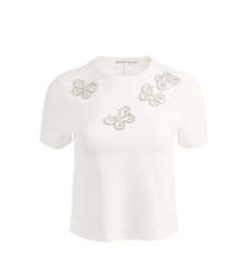 [Alice + Olivia] T-shirts Short Sleeve FW26 CC606E11032T267
