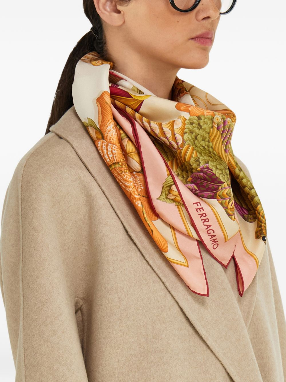 [Salvatore Ferragamo] Scarf FW26 310243795114001