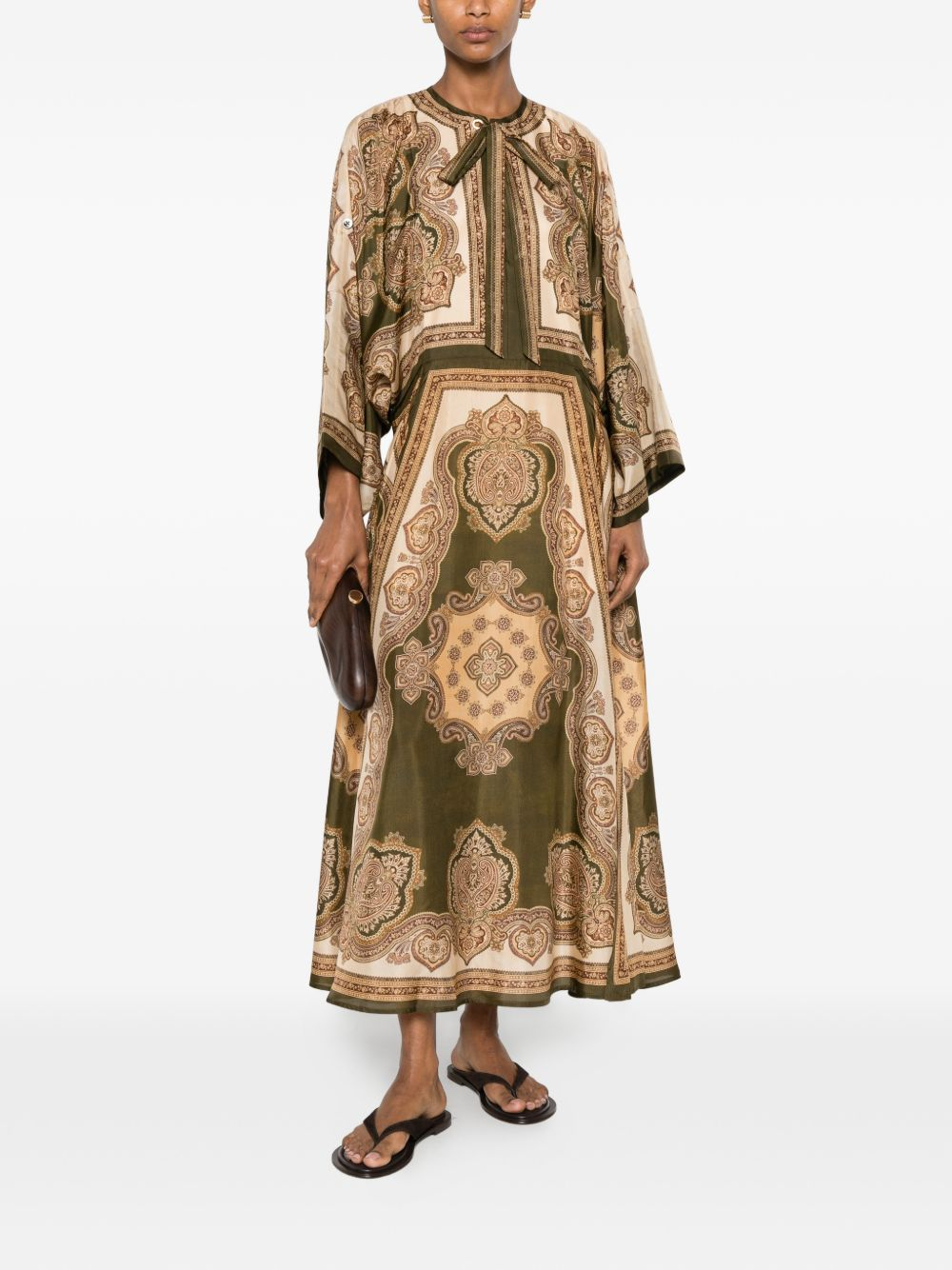 [Zimmermann] Long sleeve dress FW26 8270DSS263OLP