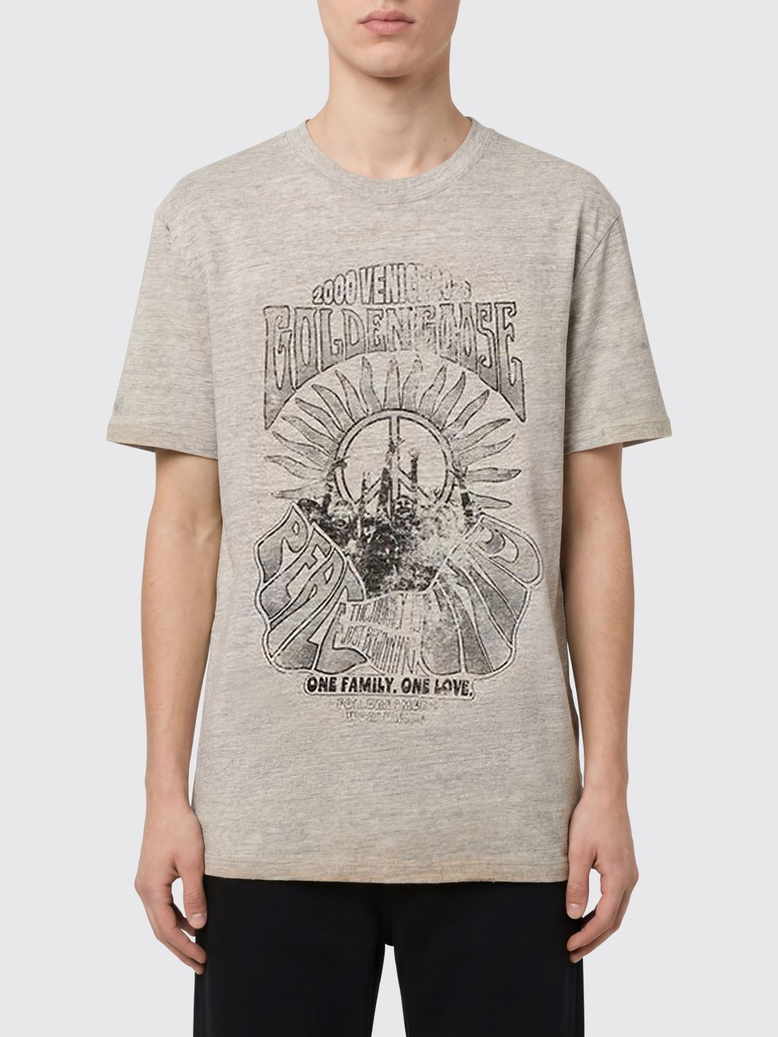 [Golden Goose] T-shirts Short Sleeve SS26 GMP01220P002524 60255