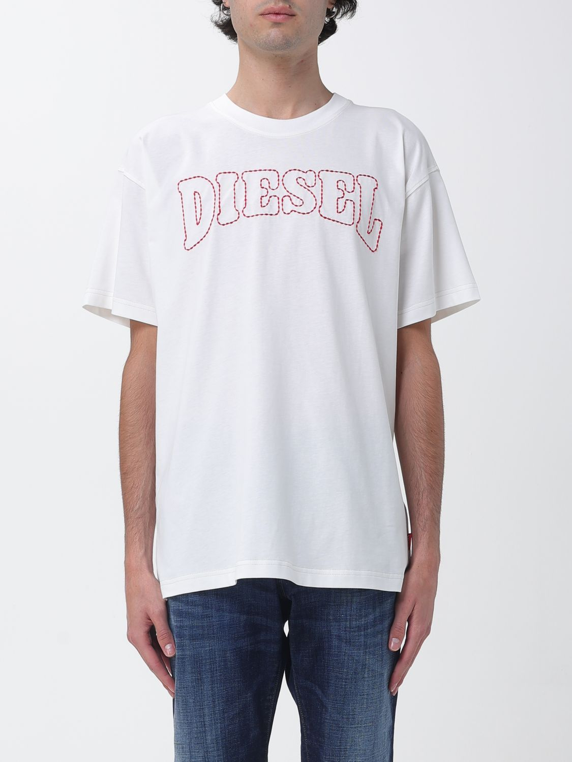 [Diesel] T-shirts Short Sleeve SS26 A209770PLAT 141
