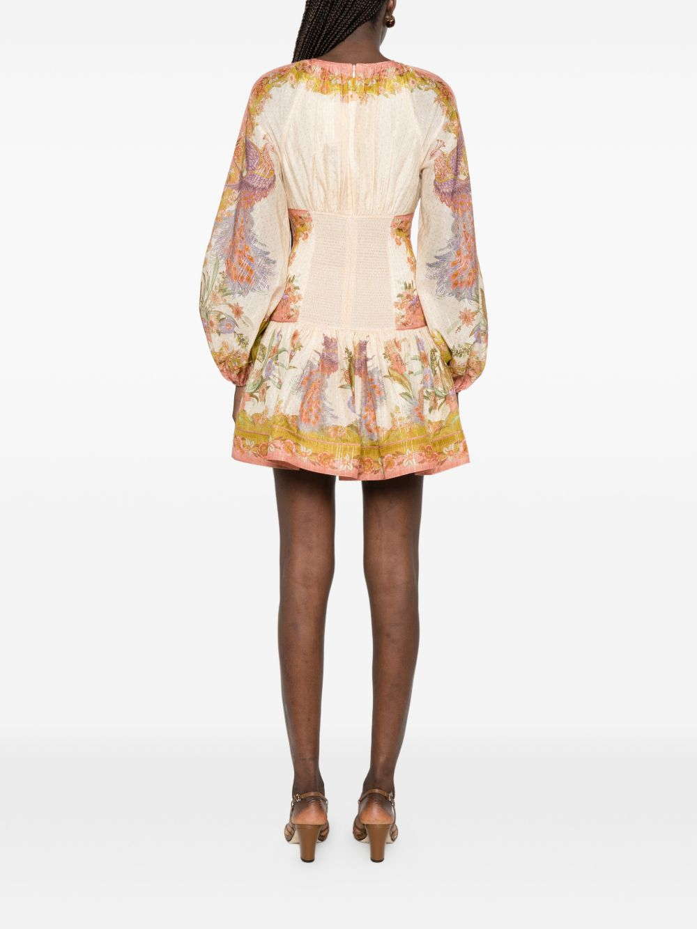 [Zimmermann] Long sleeve dress FW26 5515DSS262CTSF
