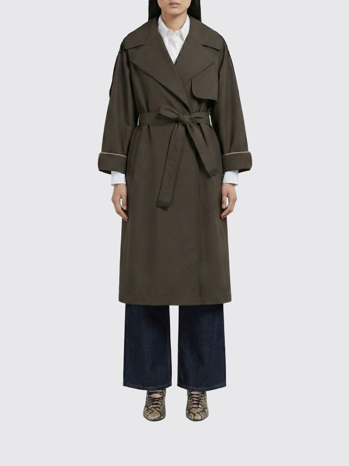 [MAX MARA THE CUBE] Trench Coat SS26 2619021014600 003
