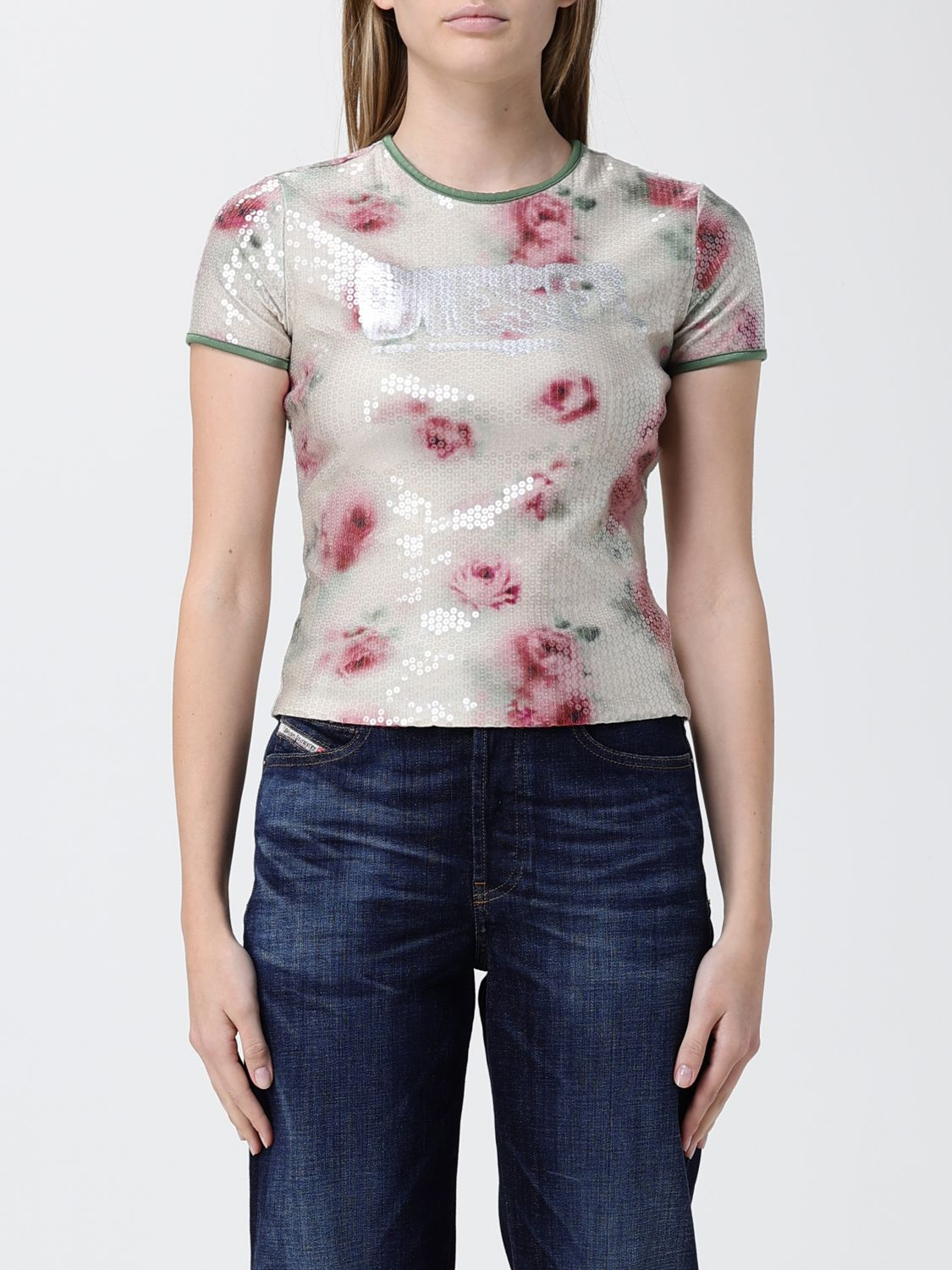 [Diesel] T-shirts Short Sleeve SS26 A200620QVCT 100A
