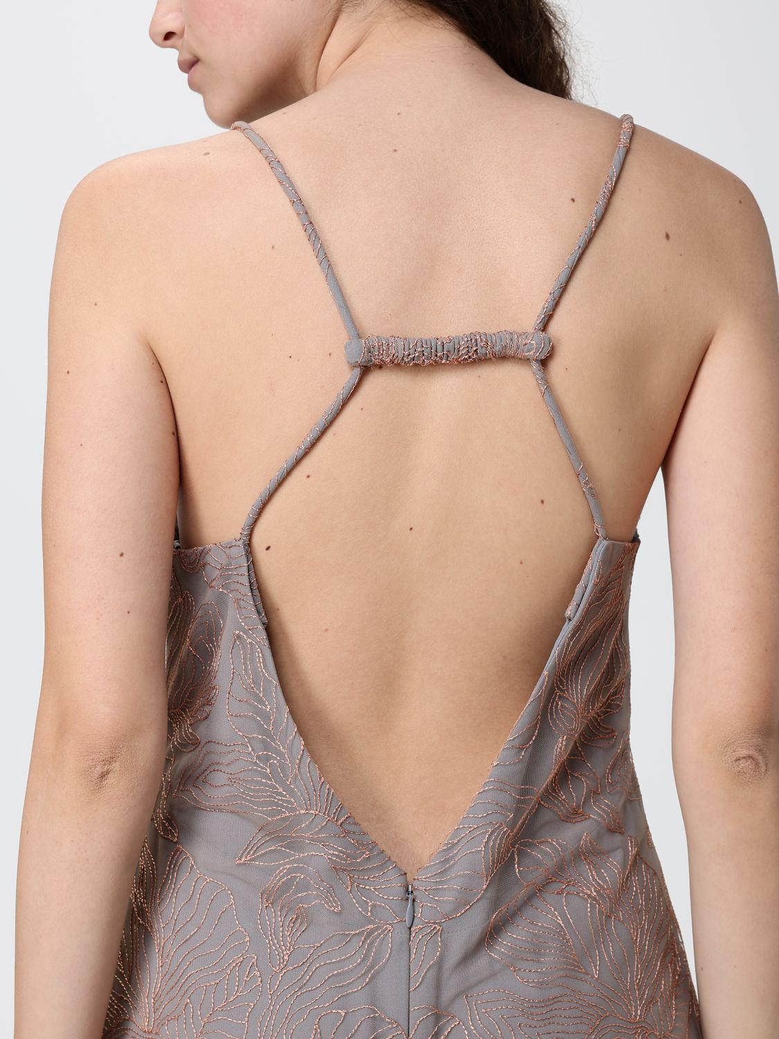 [Emporio Armani] Sleeveless dress SS26 EW004316 TE20132 M3016