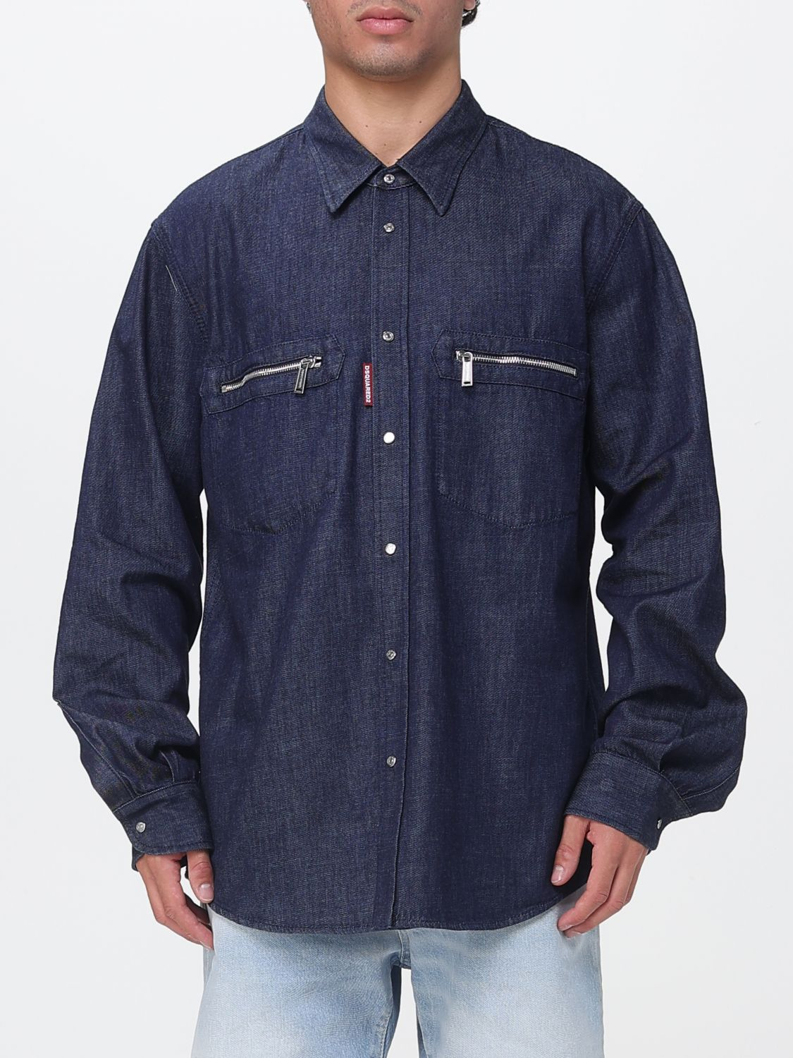 [Dsquared2] Shirts Long Sleeve SS26 S74DM1009D30029 470