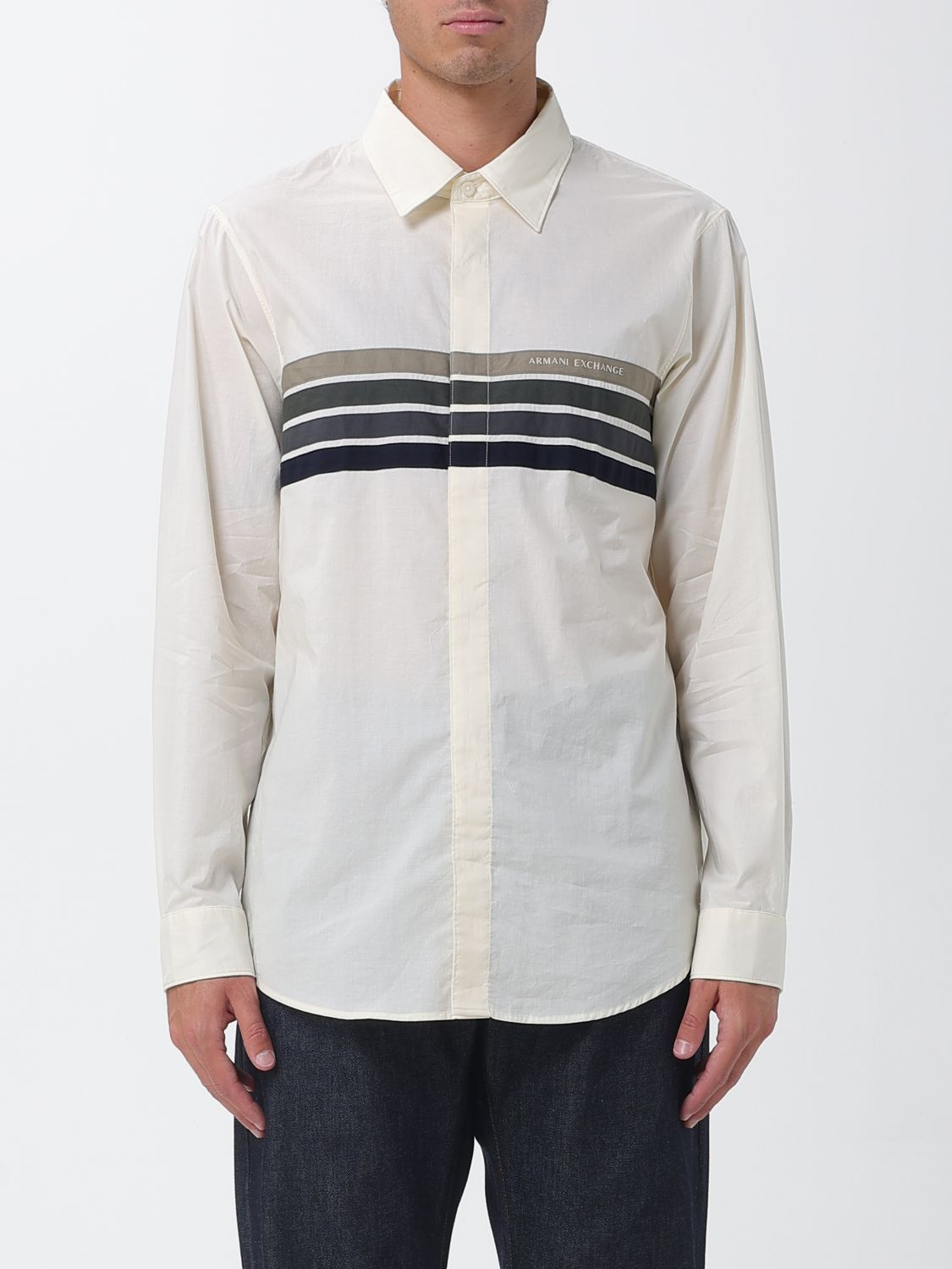 [ARMANI EXCHANGE] Shirts Long Sleeve SS26 XM002109AF24533 U1074