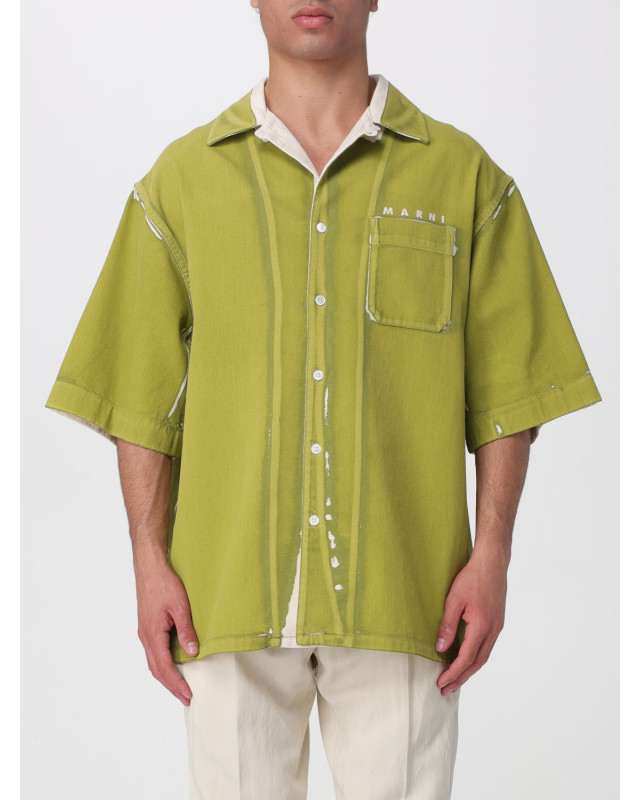 [Marni] Shirts Short Sleeve SS26 CUJU0017A2USCY64 PRV15