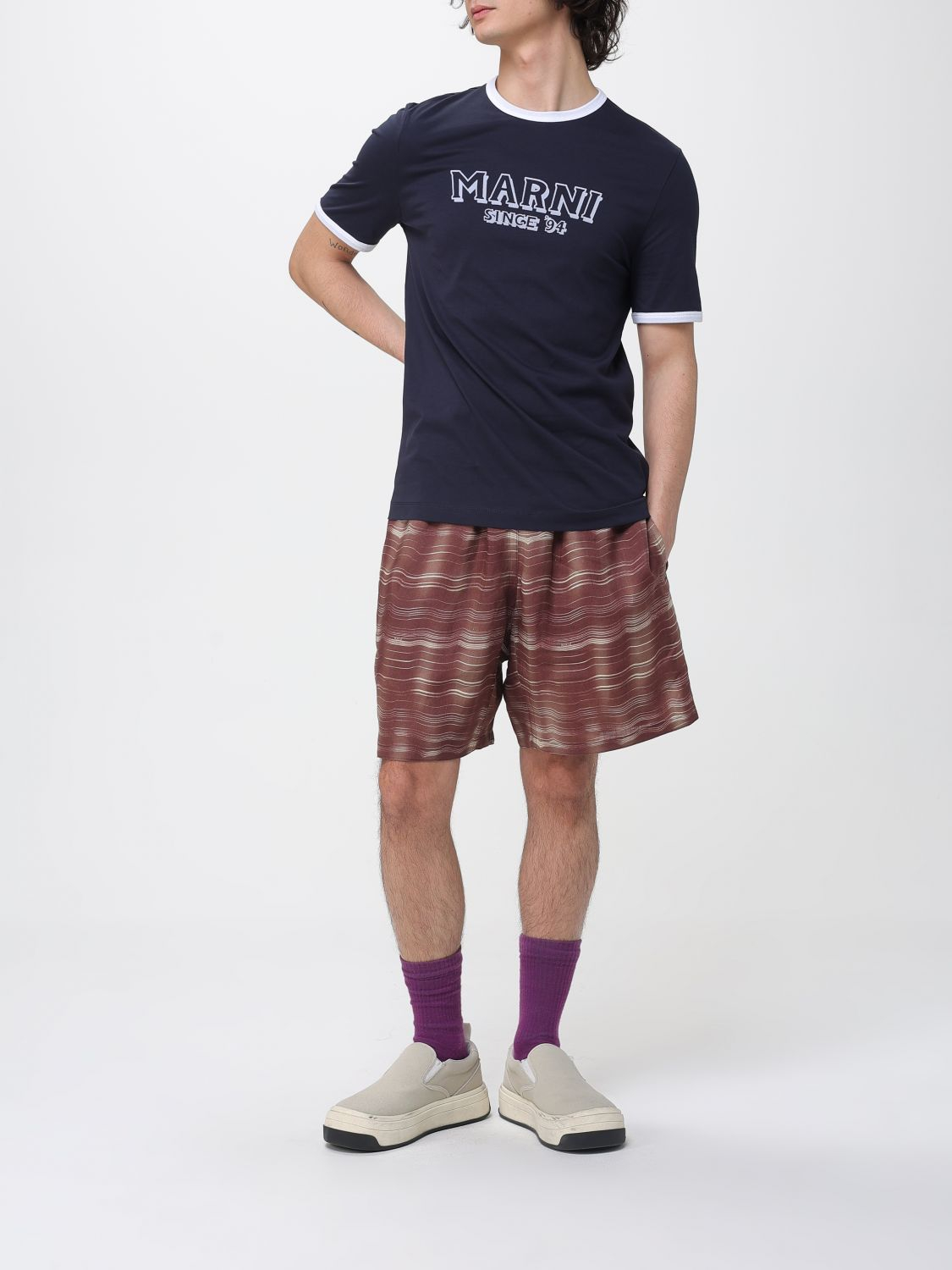[Marni] Shorts SS26 BXZC0014X0UTR029 CRM37