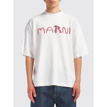 [Marni] T-shirts Short Sleeve SS26 HUMU0223S2USCY86 LOW01
