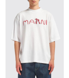 [Marni] T-shirts Short Sleeve SS26 HUMU0223S2USCY86 LOW01