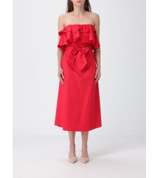 [HANITA] Sleeveless dress SS26 HV38234597 CILIEGIA