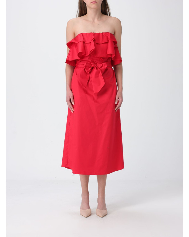 [HANITA] Sleeveless dress SS26 HV38234597 CILIEGIA