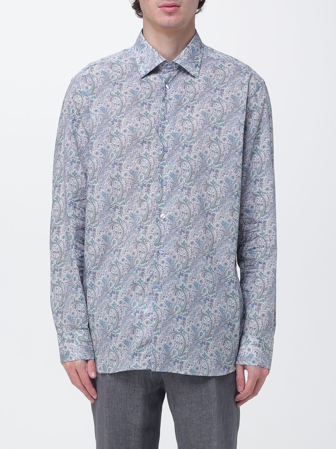 [Etro] Shirts Long Sleeve SS26 MRIB002599SA5T9 X0830