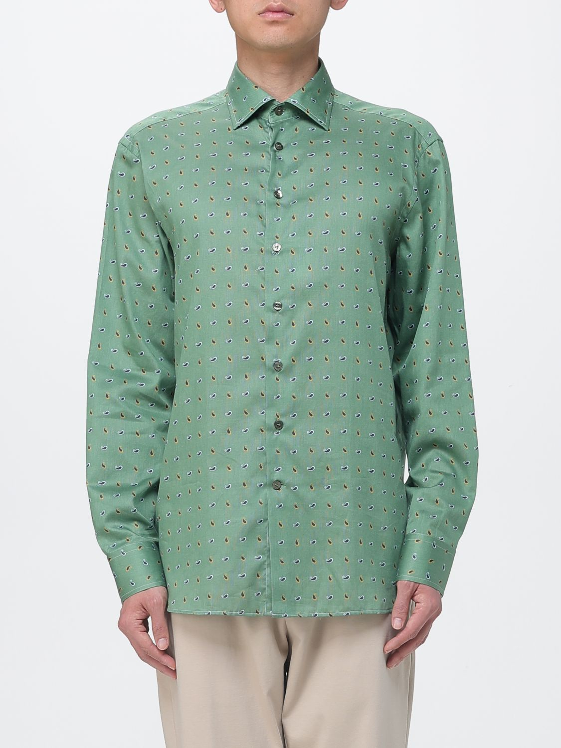 [Etro] Shirts Long Sleeve SS26 MRIB002599SA5T8 X0890
