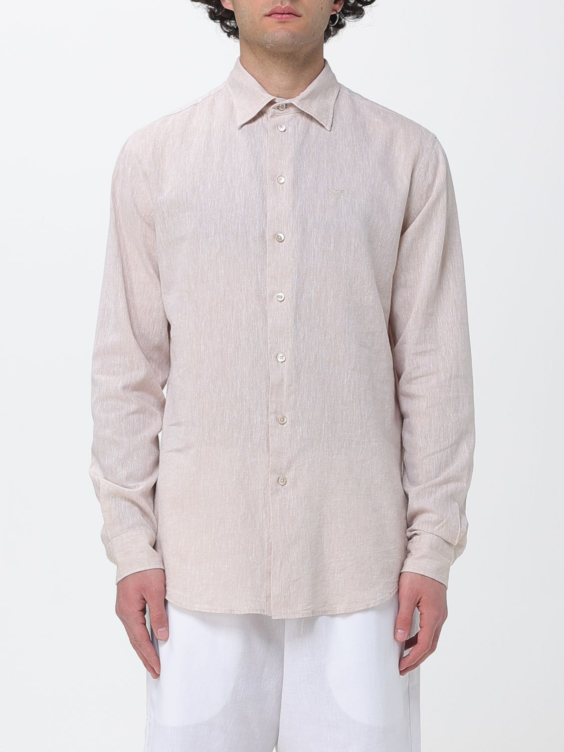 [Emporio Armani] Shirts Long Sleeve SS26 EM000099TE20550 U1081