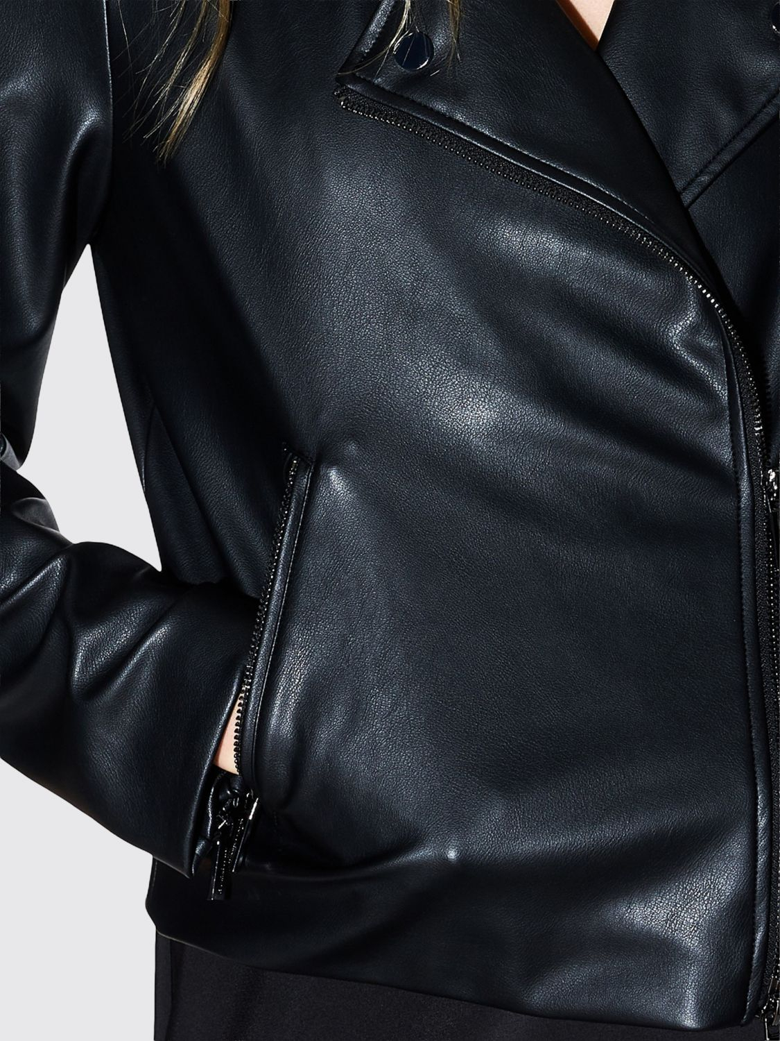 [ARMANI EXCHANGE] Leather Jacket SS26 XW001433AF16618 UC001