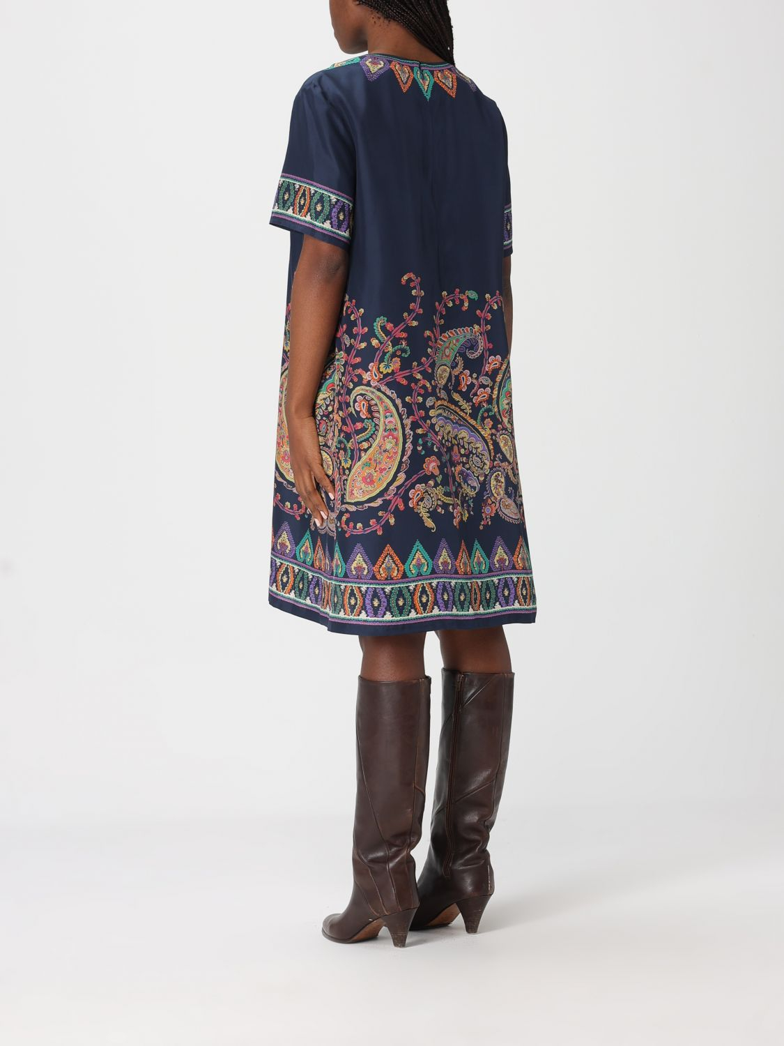 [Etro] Short sleeve dress SS26 WRHA0562AKG17 X0883